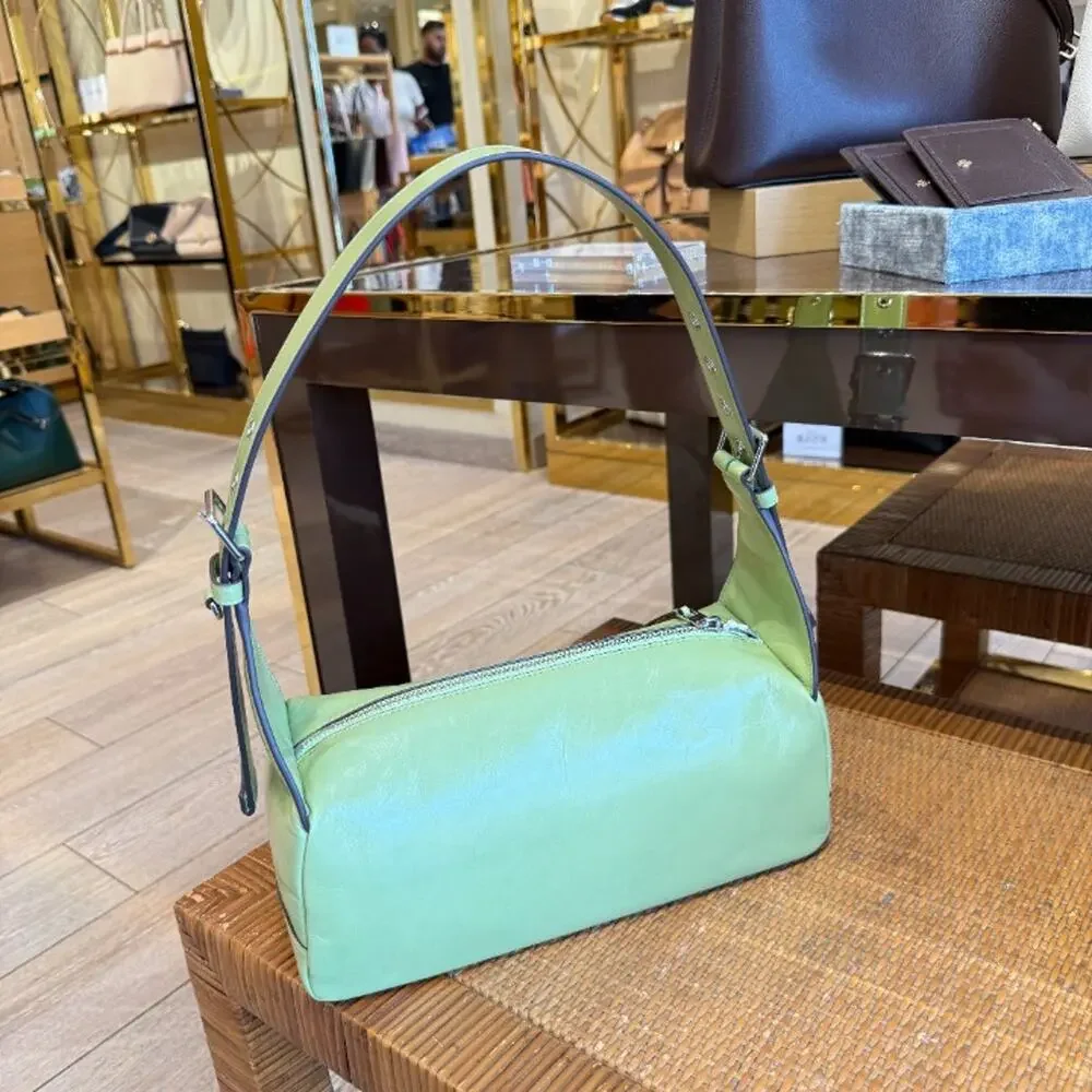 Tory Burch Rory Glazed Shoulder Bag 182691 $450 Frond
